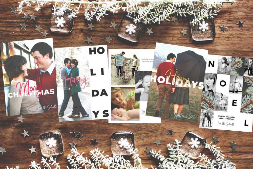 16 Free Holiday Card Templates Download throughout Free Christmas Card Templates For Photographers
