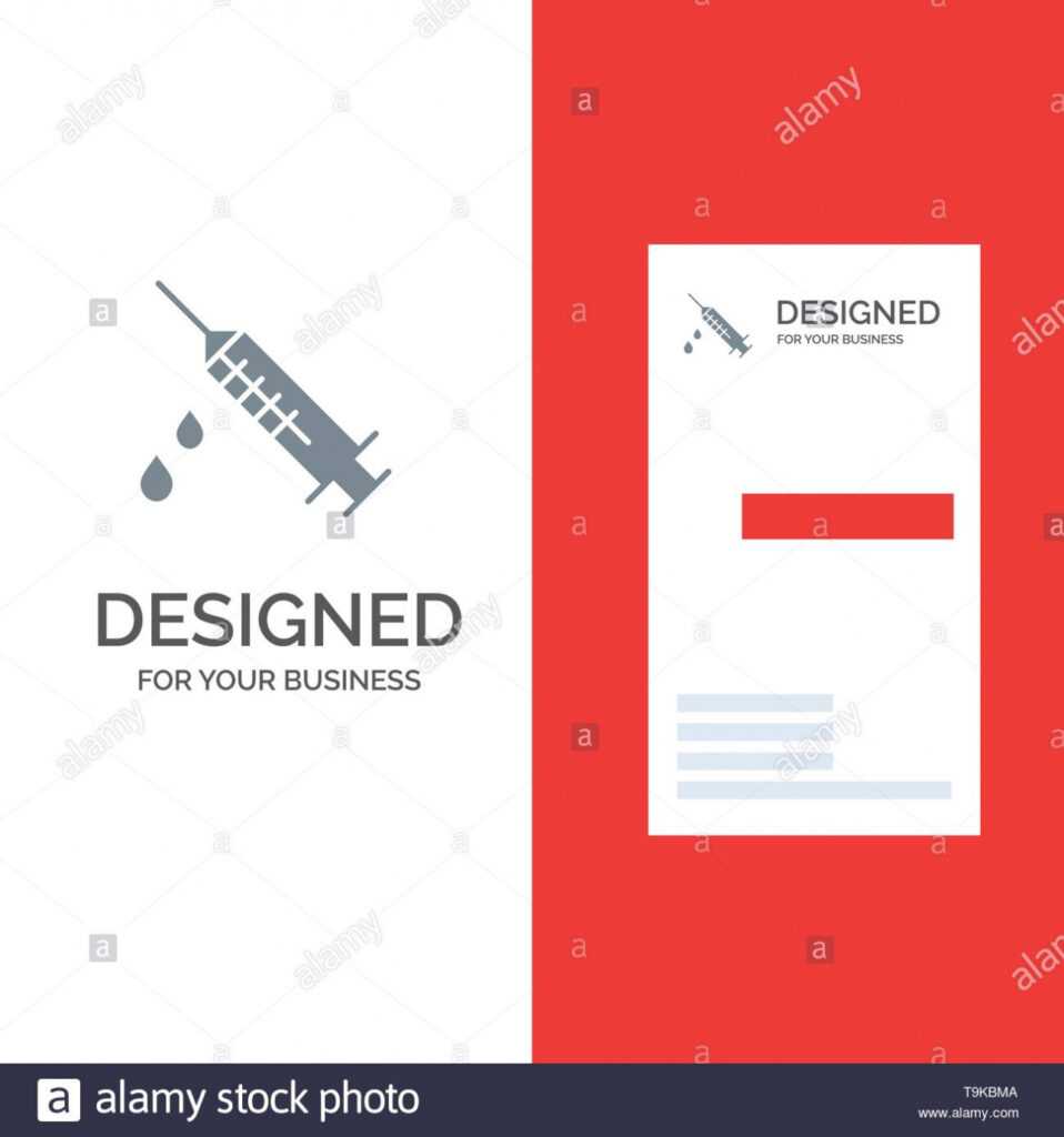 Dope, Injection, Medical, Drug Grey Logo Design And Business regarding Dope Card Template