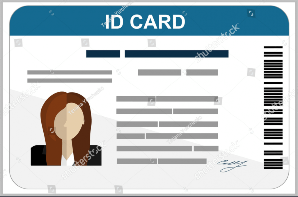 Free 43+ Professional Id Card Designs In Psd | Eps | Ai | Ms for Personal Identification Card Template