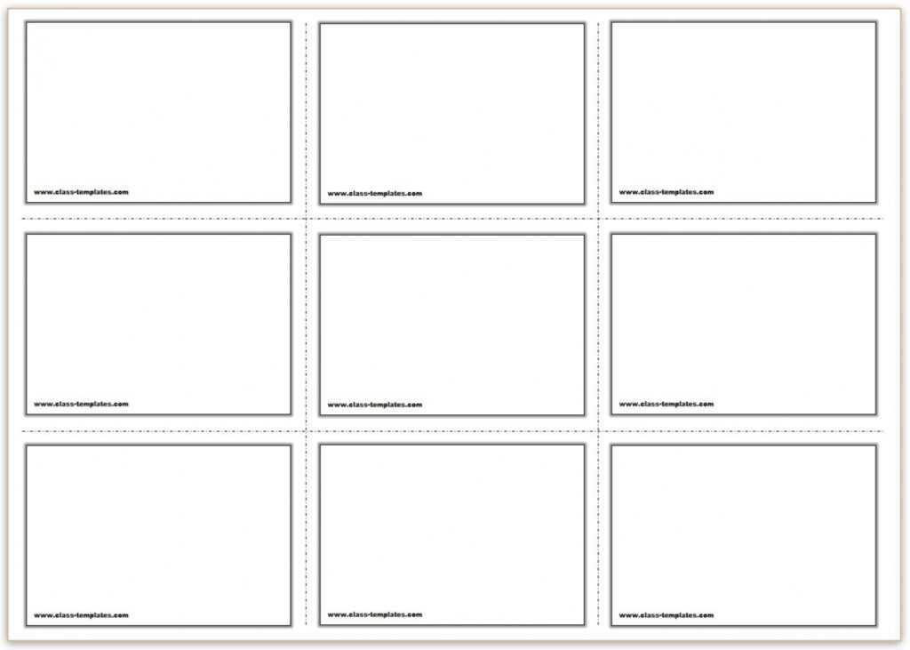 Free Printable Flash Cards Template with Free Printable Flash Cards Template